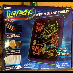 Kids Dry Erase Glow Tablet BRAND NEW